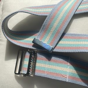 DeRoyal Universal 62" Long Universal Straps w/Locking buckle Cotton Web Belt